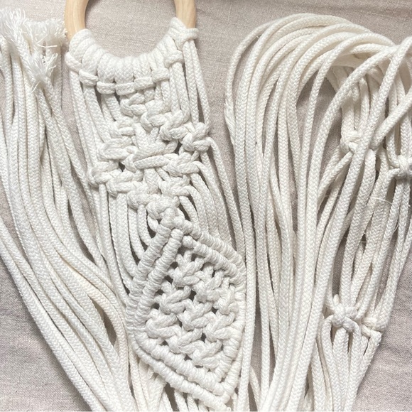 Macrame Plant Hanger Boho Home Decor 40” L - Picture 7 of 10